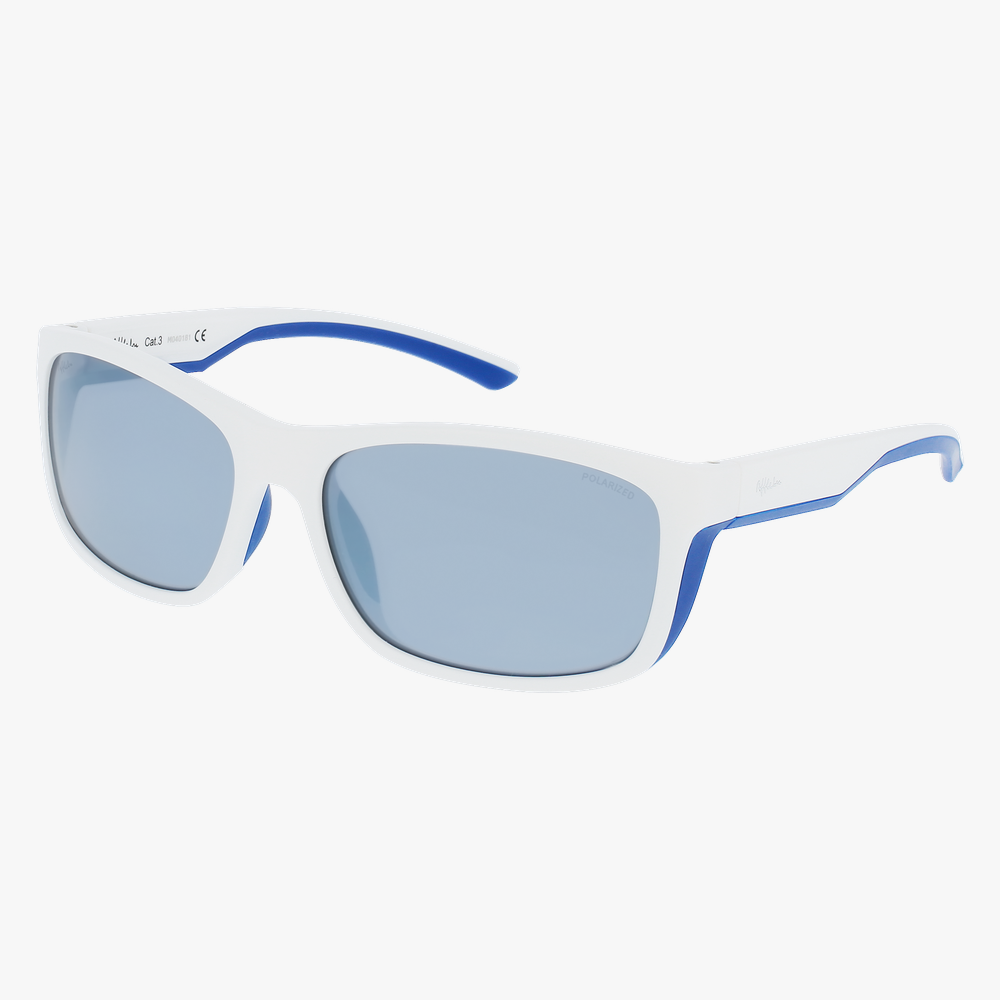 GAFAS DE SOL SAIL POLARIZED blanco/azul - vista de frente