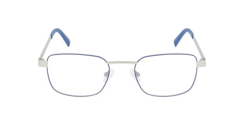 GAFAS GRADUADAS hombre ERWAN plateado/azul - vista de frente