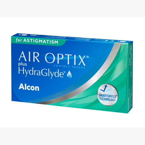 Lentillas Air Optix Hydraglyde for Astigmatism 6L vista de frente