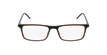GAFAS GRADUADAS hombre MAGIC 72 marrón - vista de frente