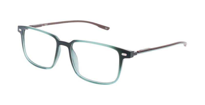 GAFAS GRADUADAS hombre MAGIC245 negro/rojo - vista de frente