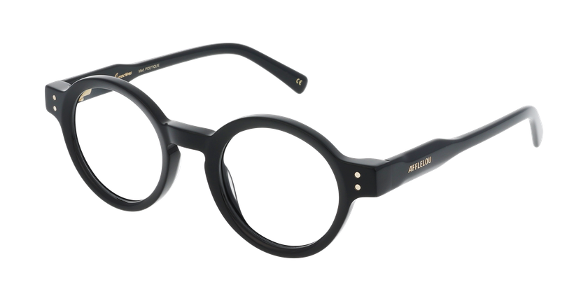 GAFAS GRADUADAS mujer CARACTÈRES POETIQUE negro - vista de frente