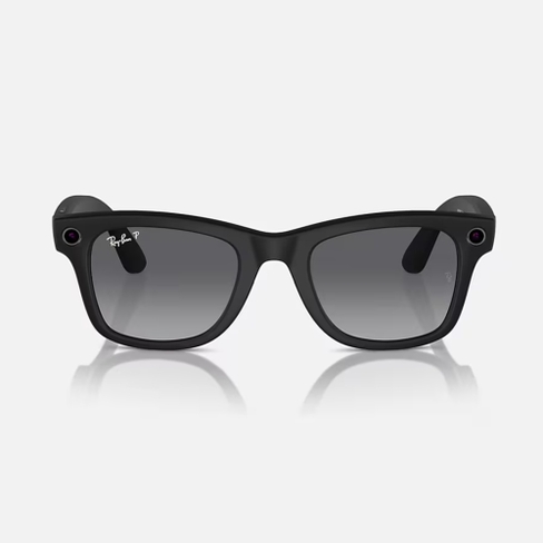GAFAS DE SOL Meta Wayfarer Polarizado negro
