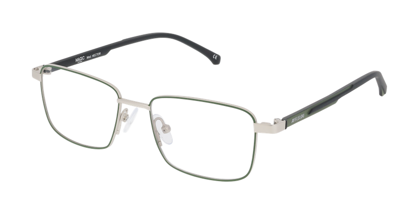 GAFAS GRADUADAS hombre HECTOR verde - vista de frente