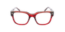 GAFAS GRADUADAS mujer CARACTÈRES FIL D'OR AUDACIEUSE rojo