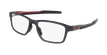 GAFAS GRADUADAS hombre OX8153 negro/rojo - vue de 3/4
