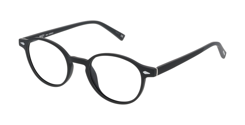 GAFAS GRADUADAS hombre HARVEY negro - vista de frente