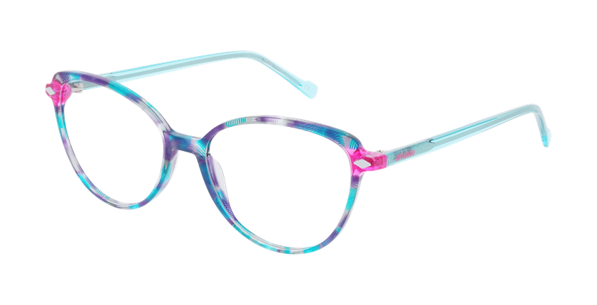 GAFAS GRADUADAS mujer MAGIC280 azul/morado - vista de frente
