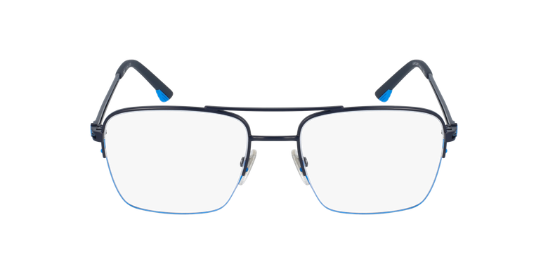 Gafas graduadas hombre VPL879 azul/negrovista de frente Gafas graduadas hombre VPL879 azul/negrovista de frente