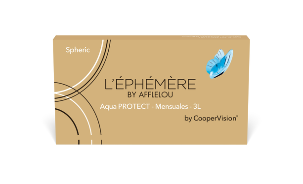 Lentillas L'EPHEMERE AQUA PROTECT MENSUALES - 3L - vista de frente
