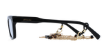 GAFAS GRADUADAS mujer CARACTÈRES CRÉATIVE negro - vista de frente