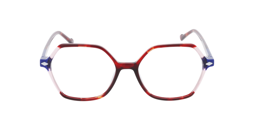 GAFAS GRADUADAS mujer MAGIC279 carey/rojo - vista de frente