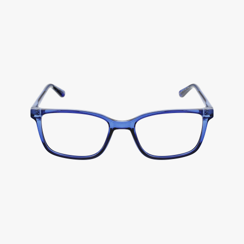 GAFAS GRADUADAS niños RZERO24 azul cristal/negro vista de frente