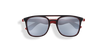 GAFAS DE SOL OSTUNI POLARIZED negro/rojo - vista de frente