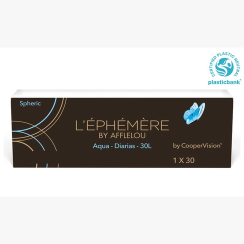 Lentillas L'EPHEMERE AQUA DIARIAS - 30L vista de frente