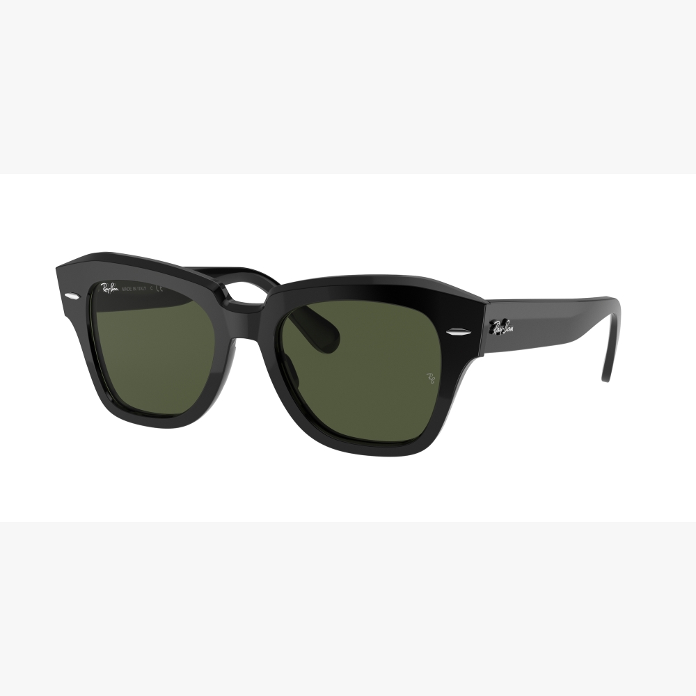 GAFAS DE SOL STATE STREET negro - vista de frente