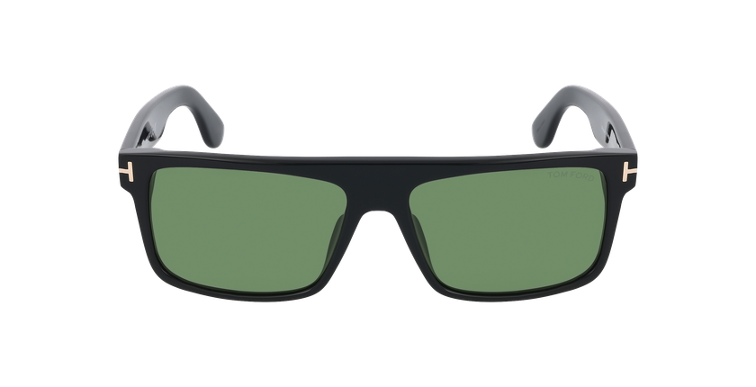 GAFAS DE SOL hombre PHILIPPE FT0999 negro brillante - vista de frente