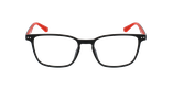 GAFAS GRADUADAS hombre ARTURO negro/rojo - vista de frente