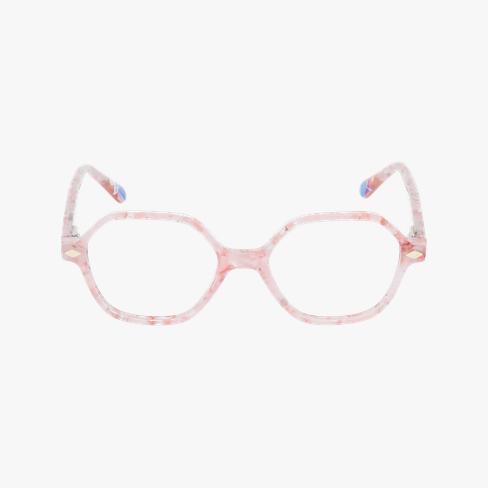 GAFAS GRADUADAS niños FROZEN 2 rosa vista de frente