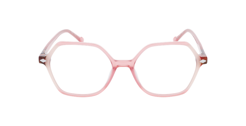 GAFAS GRADUADAS mujer MAGIC279 beige/rosa - vista de frente