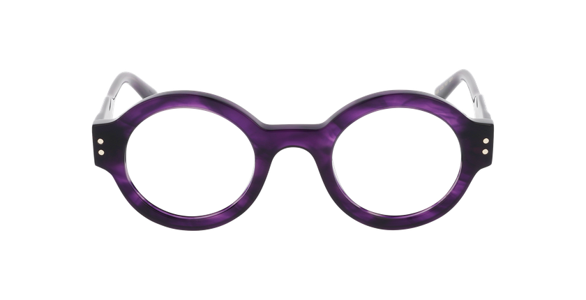 GAFAS GRADUADAS mujer DIPLOMATE morado - vista de frente