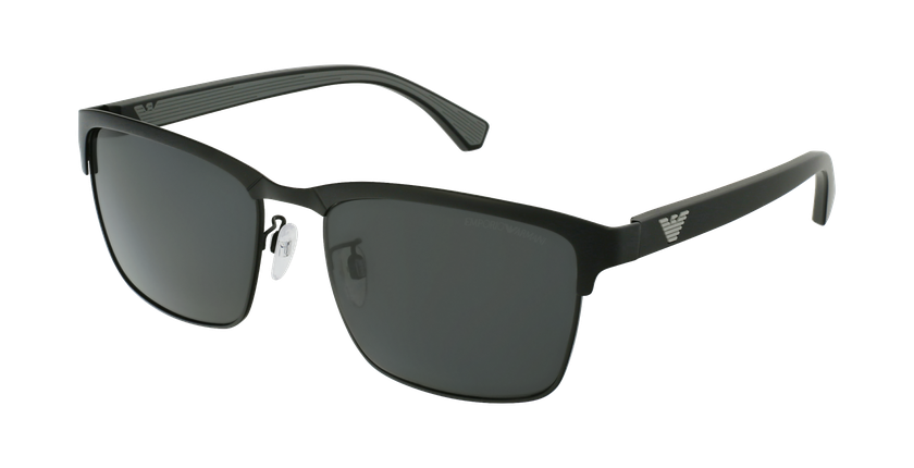 GAFAS DE SOL hombre EA2087 negro/negro - vue de 3/4