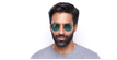GAFAS DE SOL ROUND METAL dorado - vista de frente