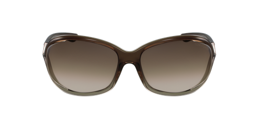 GAFAS DE SOL mujer JENNIFER SOFT SQUARE marrón degradado vista de frente