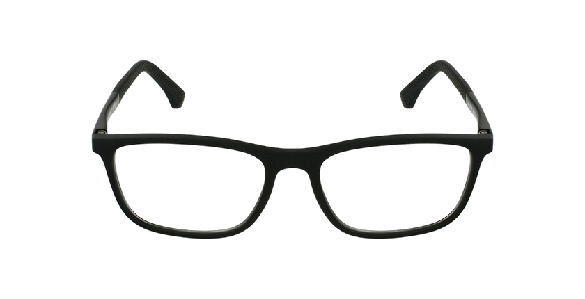 GAFAS GRADUADAS hombre EA 3069 negro/negro - vista de frente