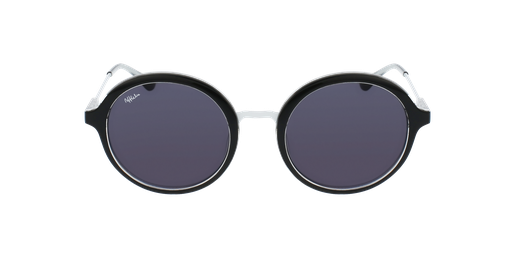 GAFAS GRADUADAS mujer FAUSTINE negro/blanco vista de frente
