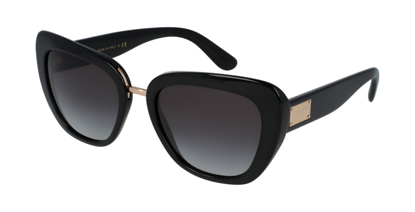 GAFAS DE SOL mujer 0DG4296 negro - vue de 3/4