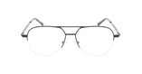 GAFAS GRADUADAS hombre MAGIC284 negro/plateado - vista de frente