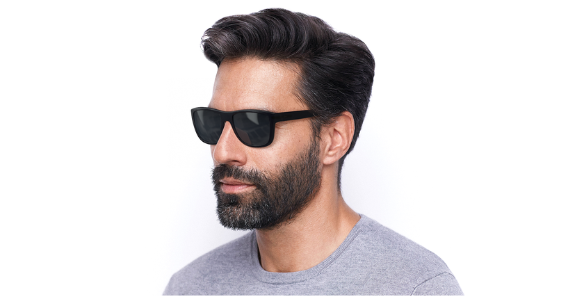 GAFAS DE SOL hombre DIEGO azul - vue de 3/4