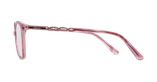 GAFAS GRADUADAS mujer MAGIC255 rosa/dorado - vista de frente