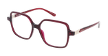 GAFAS GRADUADAS mujer JOHANA rojo - vista de frente