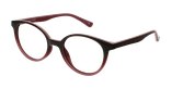 GAFAS GRADUADAS niños RZERO25 rosa/marrón - vista de frente