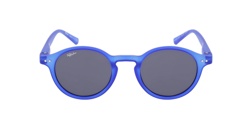 GAFAS DE SOL niños LIO azul/azul oscuro mate - vista de frente
