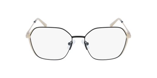 GAFAS GRADUADAS mujer MAGIC KELLY negro/dorado vista de frente