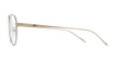 GAFAS GRADUADAS hombre MAGIC 175 dorado - vista de frente