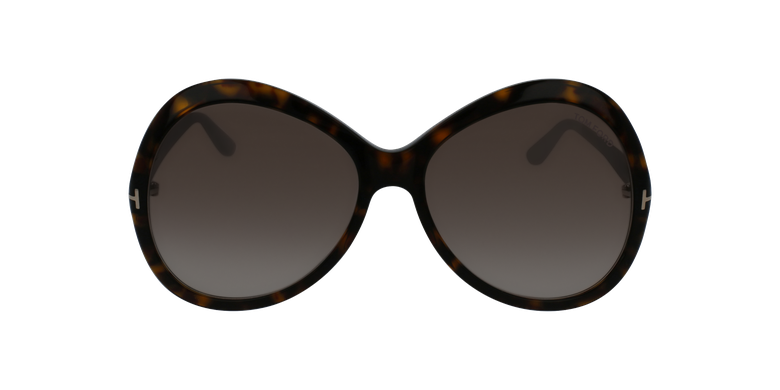 Gafas de sol mujer ROSE marrónvista de frente Gafas de sol mujer ROSE marrónvista de frente