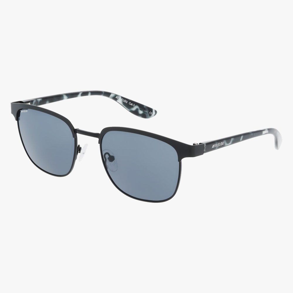 GAFAS DE SOL hombre RUIZ negro - vista de frente