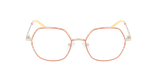 GAFAS GRADUADAS mujer MAGIC 153 naranja/coral mate - vista de frente