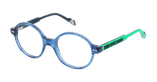GAFAS GRADUADAS niños STAR WARS 13 azul - vista de frente