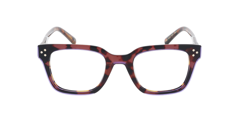 GAFAS GRADUADAS mujer CARACTÈRES EXPRESSIVE morado - vista de frente