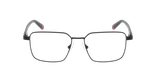 GAFAS GRADUADAS hombre FERDINAND negro/rojo - vista de frente
