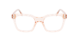GAFAS GRADUADAS mujer JOHANNE rosa/dorado - vista de frente