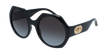 GAFAS DE SOL mujer 0DG6120 negro - vue de 3/4