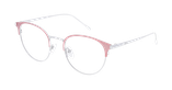 GAFAS GRADUADAS mujer MAGIC231 rosa/plateado - vista de frente