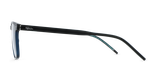 GAFAS GRADUADAS hombre MAGIC VIVIEN negro/verde - vista de frente
