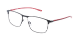 GAFAS GRADUADAS hombre MAGIC241 negro/rojo - vista de frente